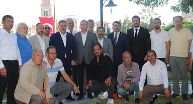 Destici, Samsun'da taziye ziyaretinde bulundu