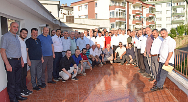 Emekli olan personele veda programı