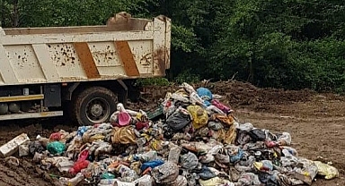 Giresun halkı çöpe çözüm istiyor