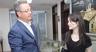 Giresun'un gururu Ayşenaz Cebeci