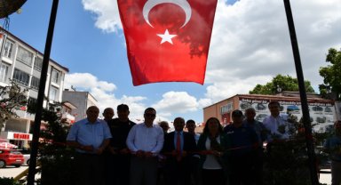 Gümüşhacıköy'de "Türkiye Yüzyılı'nın Kahramanları" resim sergisi açıldı