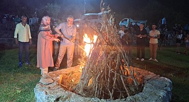 Kapıkayafest'in kamp ateşi yakıldı