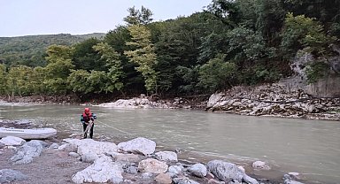 Kastamonu'da bir kişi Devrekani Çayı'nda kayboldu
