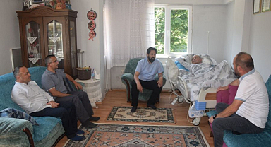 Müftülükten hastalara ziyaret