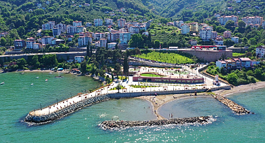 Ordu sahilinde yeni yaşam alanı oluşturuldu