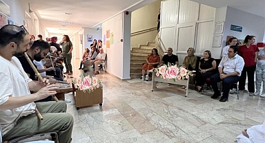 Palyatif Bakım Servisi'nde müzik dinletisi