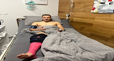 Trabzonsporlu futbolcu Mislav Orsic ameliyat edildi