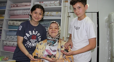 Yavru kırlangıçlara esnaf sahip çıktı
