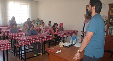 Yaz Kur'an Kursları eğitime başladı