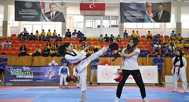 Yaz spor okulları törenle açıldı