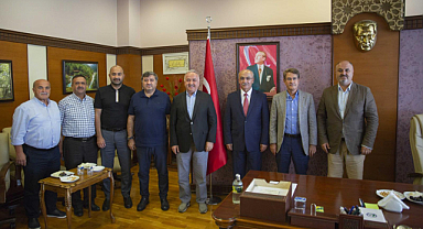 Canikli’den Rektör Can’a ziyaret