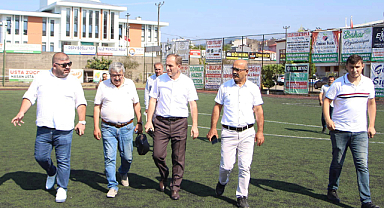Ergün, Görele'de incelemede bulundu