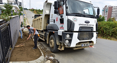 Üstyapı çalışmaları sürüyor