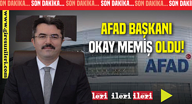 Giresunlu Okay Memiş, AFAD Başkanı oldu