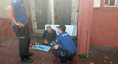Kadının çığlığı polisi harekete geçirdi