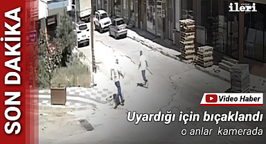 Küfürlü konuşan kişiyi uyardı, bıçaklandı