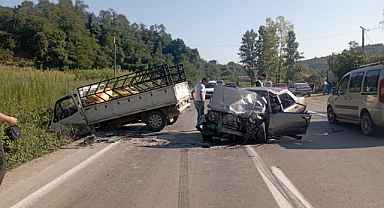 Ordu'da korkunç kaza: 1 ölü