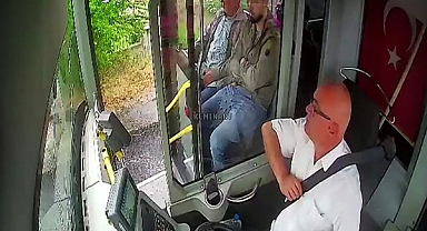 Otobüs Şoföründen takdirlik hareket