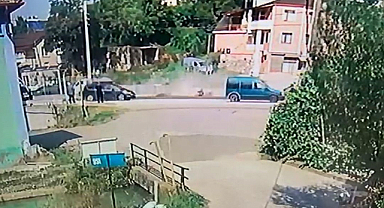 Patpat kazası kamerada