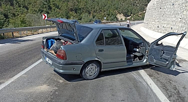 Samsun'da feci kaza!
