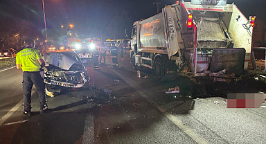 Samsun'da korkunç kaza