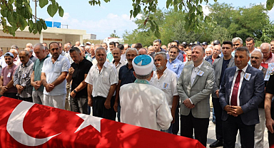 Şehidin babası dualarla sonsuzluğa uğurlandı