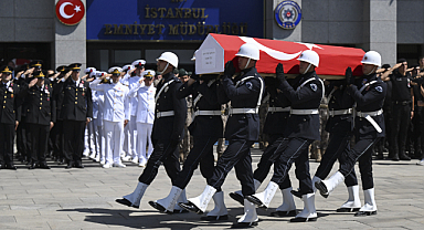 Şehit polis memuru son yolculuğuna uğurlandı
