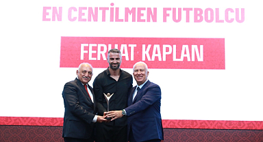 Süper Ligin en centilmen futbolcusu Ferhat Kaplan seçildi
