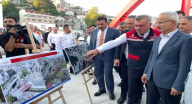 Ulaştırma ve Altyapı Bakanı Uraloğlu, Zonguldak'ta incelemelerde bulundu