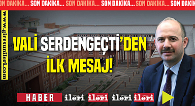 Vali Serdengeçti, Cumhurbaşkanı Erdoğan'a teşekkür etti
