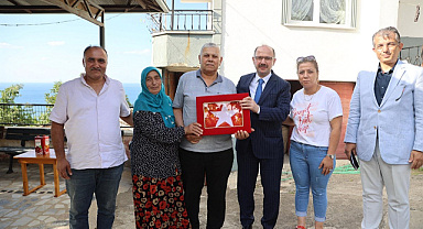 Vali Serdengeçti, Piraziz’de incelemelerde bulundu