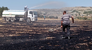 Yangın panik yarattı