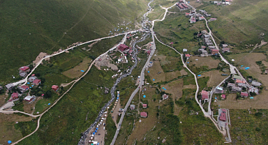 Yaylada çadır kirliliği
