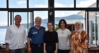YKS ve LG'de dereceye giren öğrencilerle buluştu