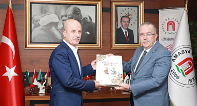 YÖK Başkanı Özvar'dan Rektör Turabi'ye ziyaret