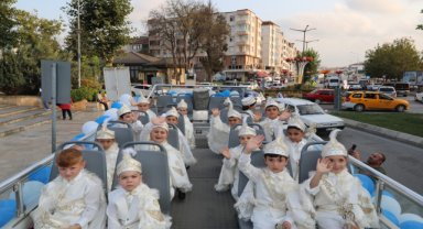 Bafra'da 60 çocuk sünnet oldu
