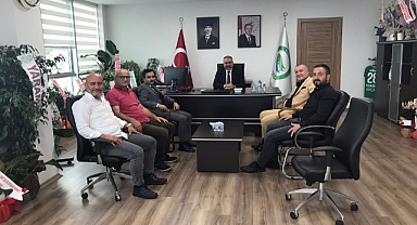 Başkan Emür'den ziyaretler