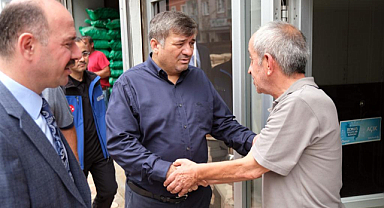 Başkan Şenlikoğlu incelemelerde bulundu