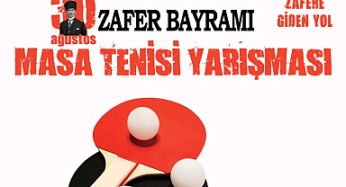 Giresun'da masa tenisi heyecanı