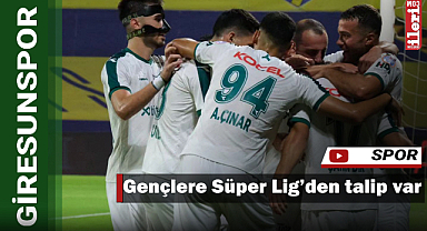Giresunspor'a Süper Lig'den transfer teklifleri geldi