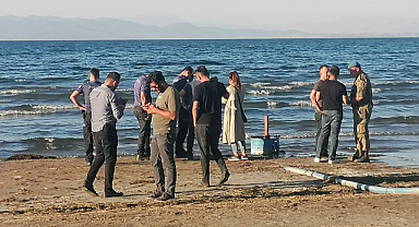 Gölde tespit edilen patlayıcılar ekipleri harekete geçirdi!