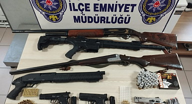 Havaya ateş açarak sosyal medyada paylaşan 4 zanlı yakalandı