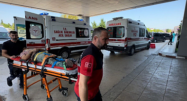 İnşaattan düşen işçi yaralandı