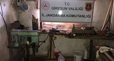 Kaçak silah atölyesi operasyonunda bir kişi yakalandı