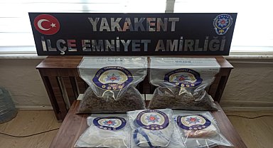 Samsun'da 1 kilo 971 gram skunk ele geçirildi