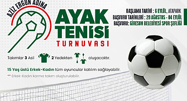 Spor şehri Giresun’da turnuvalar devam ediyor