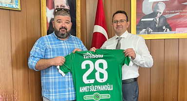Süleymanoğlu başarılar diledi