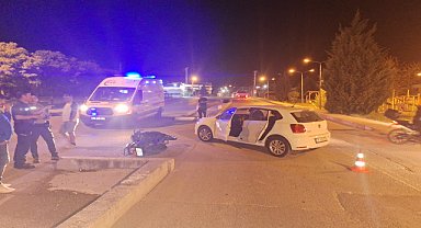 Trafik kazalarında 3 kişi yaralandı