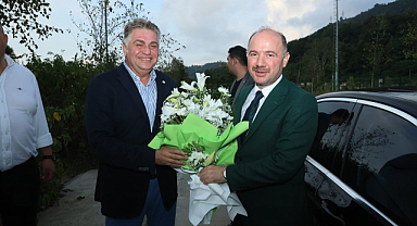 Vali Serdengeçti'den Giresunspor'a destek