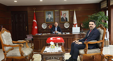 Vali Serdengeçti'nin makam kabulleri devam ediyor